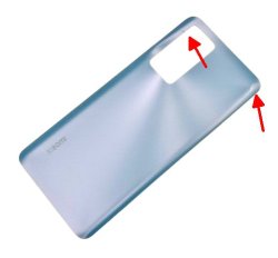 Klapka Baterii Plecki Xiaomi 12 Pro / Mi 12 Pro Niebieska OUTLET/3