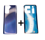 Klapka Baterii Plecki Xiaomi Mi 10T 5G / Mi 10T Pro Srebrna + Klej / Zestaw