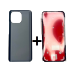 Klapka Baterii Plecki Xiaomi Mi 11 5G Czarny M2011K2G + Klej / Zestaw