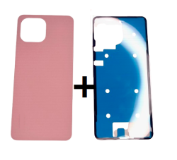 Klapka Baterii Plecki Xiaomi Mi 11 Lite 4G / 5G Różowa + Klej / Zestaw