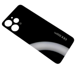 Klapka Baterii Plecki Xiaomi Redmi 12 Czarna + Klej / Zestaw