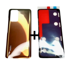 Klapka Baterii Xiaomi Redmi Note 10 Pro Brązowa + Klej / Zestaw