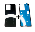Klapka Baterii Plecki Xiaomi Redmi Note 12 Pro 5G Czarna + Klej / Zestaw