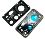 Oczko Aparatu Szkło Kamery Xiaomi 12T Pro w Obudowie Black