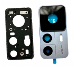 Oczko Aparatu Szkło Kamery Xiaomi 12T Pro w Obudowie Blue