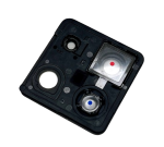 Oczko Aparatu Szkło Kamery Xiaomi Redmi Note 13 Pro 5G z Obudową Midnight Black