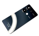 Oryginalna klapka baterii Xiaomi Redmi Note 13 Pro 4G Midnight Black 23117RA68G CE - kompletna