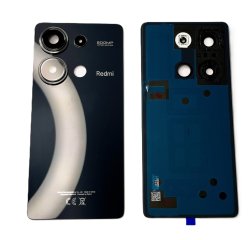 Oryginalna klapka baterii Xiaomi Redmi Note 13 Pro 4G Midnight Black 23117RA68G CE - kompletna