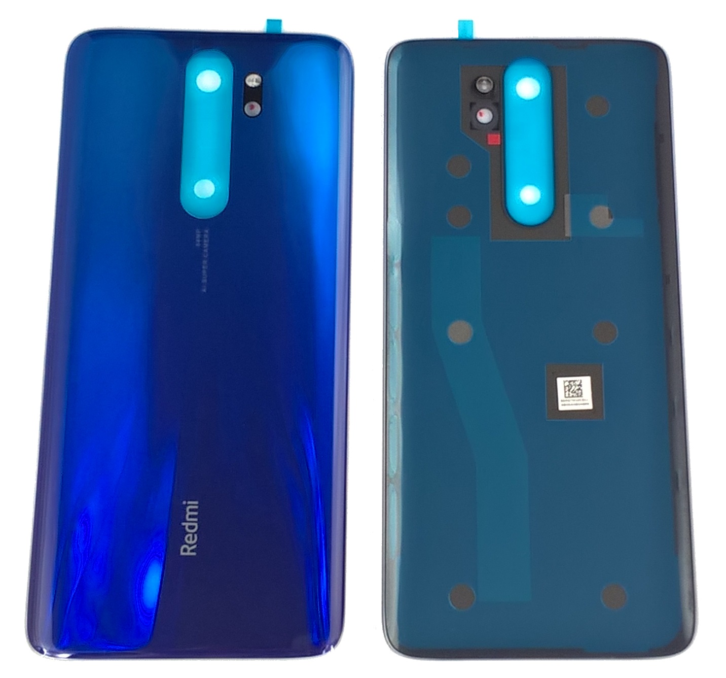 North America slot Gooey Klapka Baterii Obudowa Xiaomi Redmi Note 8 Pro Blue