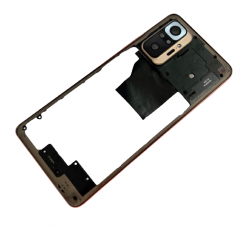 Oryginalna Ramka Oczko Aparatu Szkło Kamery Xiaomi Redmi Note 10 Pro Gradient Bronze demontaż