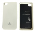 Pokrowiec Etui Nakładka Goospery iPhone 4 Biały