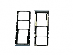 Tacka Karty SIM Szufladka Xiaomi Redmi Note 9 Pro / 9s Szara / Grafitowa